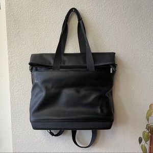 Moleskine • large zip top backpack / tote